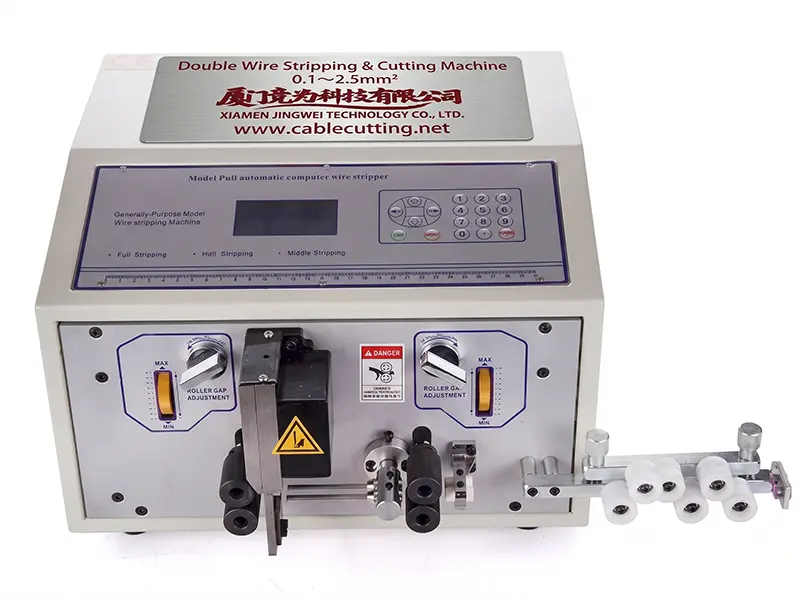 เครื่องป้อนสายและปอกสายคู่ WPM-09F | เครื่องปอกสายไฟอัจฉริยะจาก JINGWEI