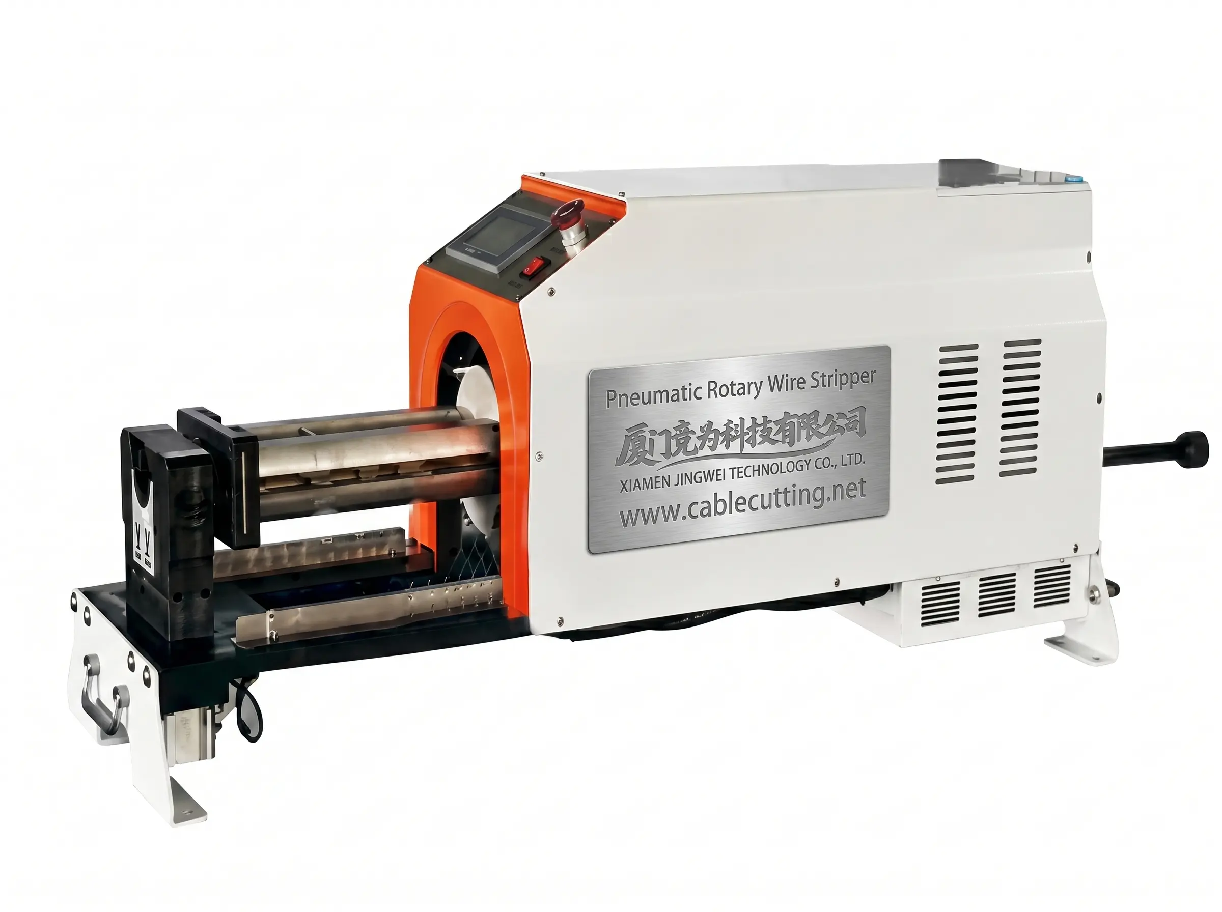 เครื่องปอกสายไฟแบบหมุนลม WPM-X600 | JINGWEI | ปอกสายไฟอัตโนมัติแม่นยำ