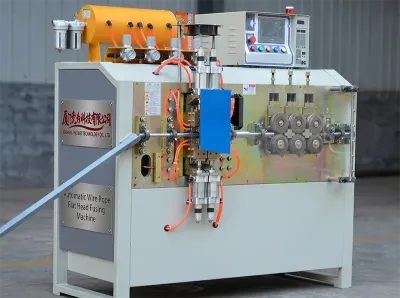 เครื่องหลอมปลายแบนลวดสลิงอัตโนมัติ 60KW WPM-60SF - เครื่องตัด