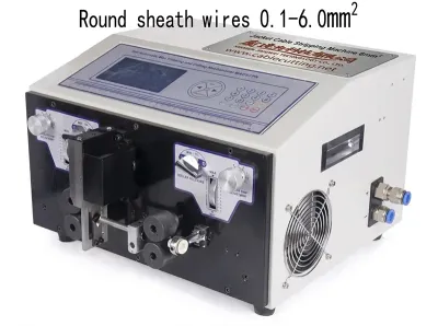 เครื่องปอกเปลือกสายเคเบิลอัตโนมัติ ตัดลวด 0.1-6.0sq.mm WPM-09HT