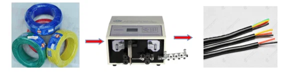 เครื่องตัดและปอกลวดอัตโนมัติ & เครื่องป้อนลวดอัตโนมัติ