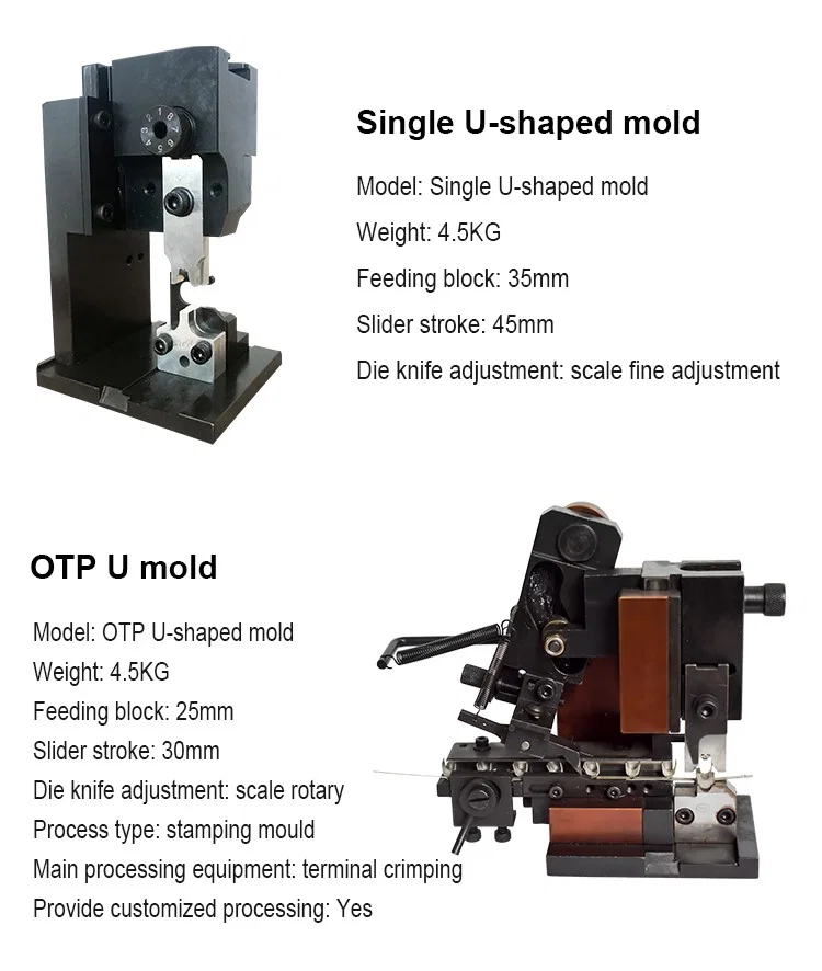 OTP U-shaped mold, Terminal Machine Applicator, Otp Mold, Otp Terminal Mould Acuan berbentuk U OTP, Aplikator Mesin Terminal, Acuan OTP, Acuan Terminal Otp