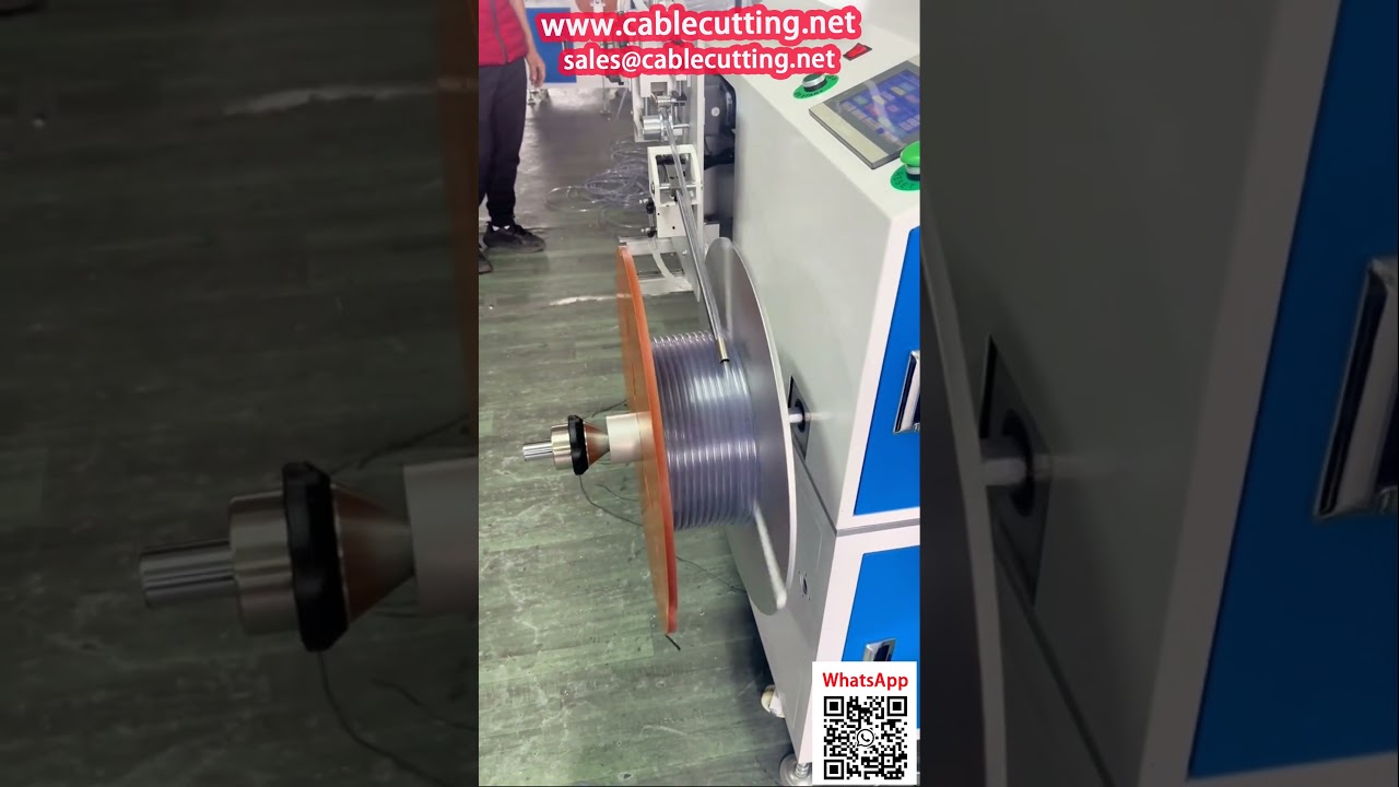 เครื่องม้วนและนับท่อ PVC อัตโนมัติ พร้อมระบบจัดเรียงแม่นยำ