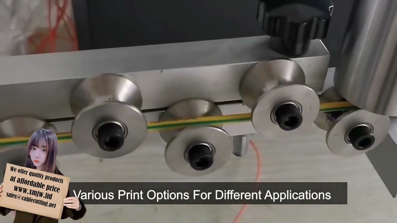 เครื่องพิมพ์รหัส Inkjet สำหรับสายไฟและสายเคเบิล | เครื่องพิมพ์อุตสาหกรรมประสิทธิภาพสูง