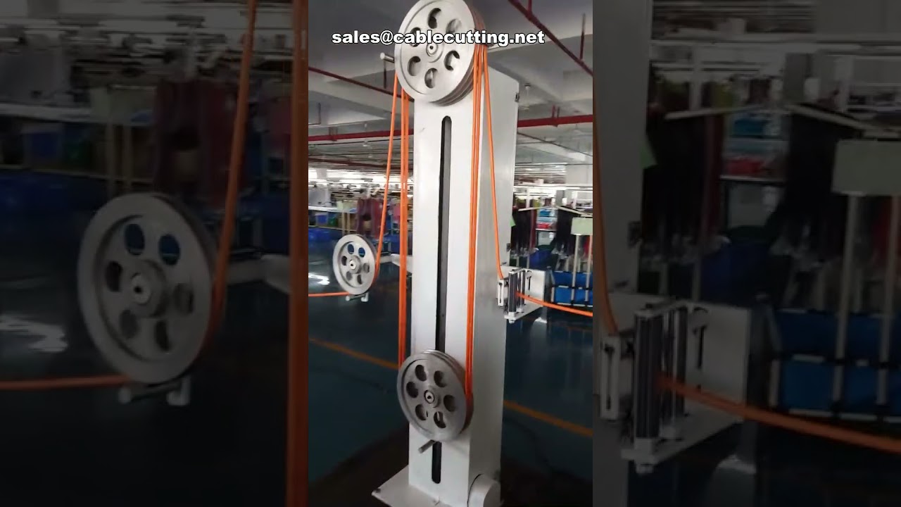 Automatic Wire Take-Up Feeder Machine for Factory Automation