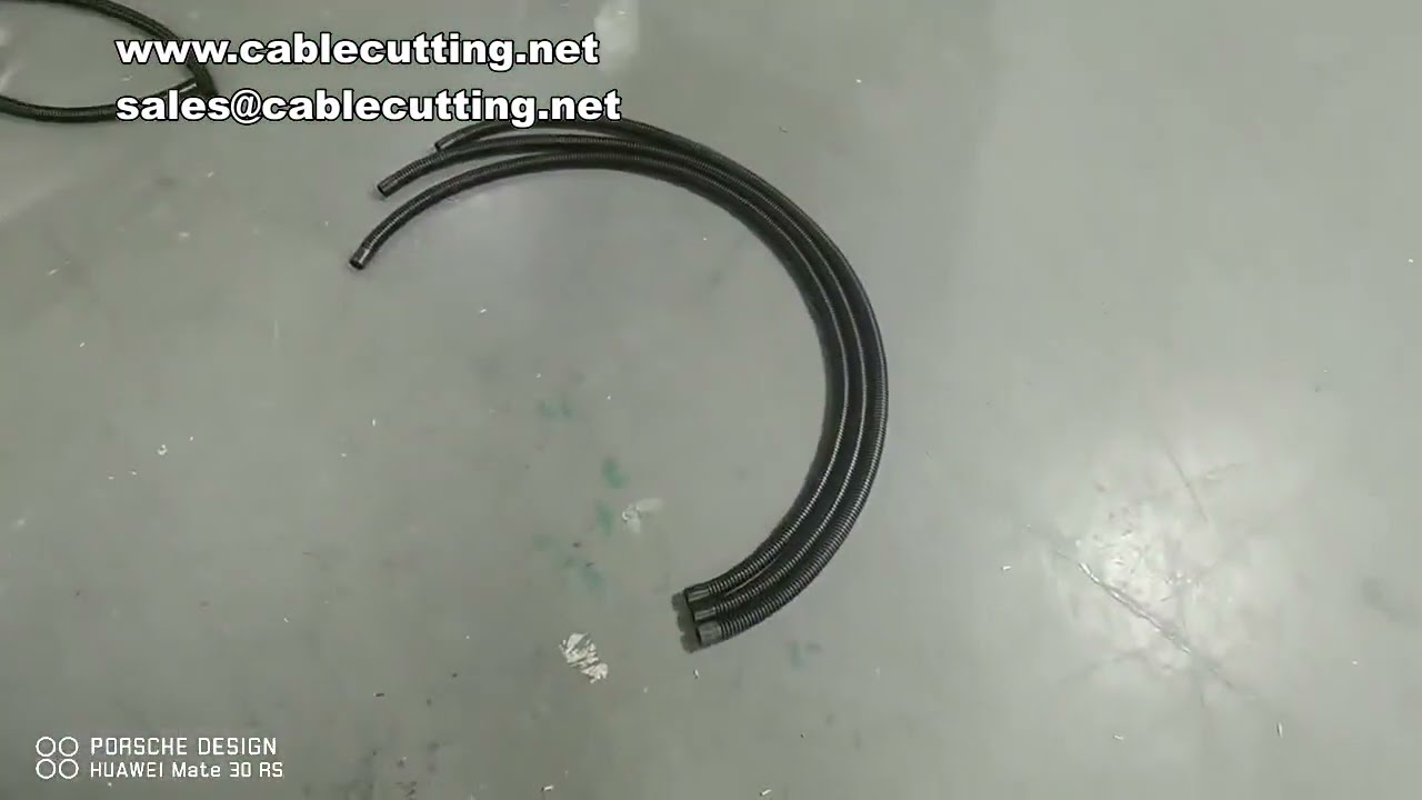 เครื่องตัดท่อลูกฟูก เครื่องตัดท่อน้ำ เครื่องตัดท่อPVC และท่อยางอัตโนมัติ - ตัดแม่นยำสำหรับโรงงาน