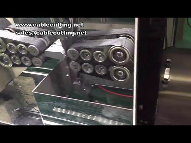 Coaxial Cable Stripping Machine | Rotary Wire Harness & Shielding Stripper
