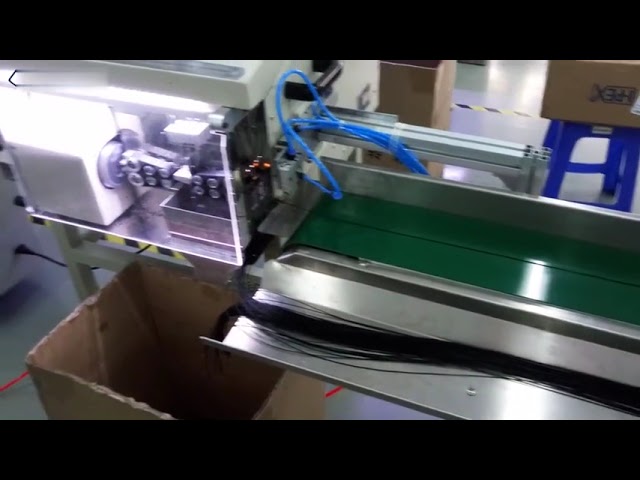 Tension-Free Coaxial Cable Prefeeding Machine for Automated Wire Processing