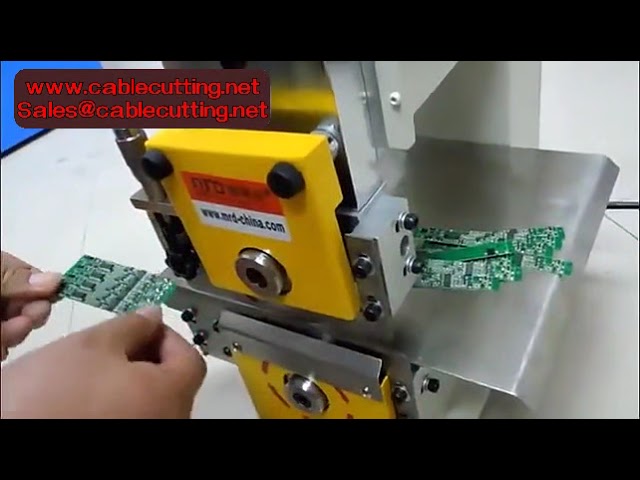 เครื่องตัด PCB และแถบไฟ LED ขนาด 1.2 เมตร พร้อมตัดเส้นใยแก้วและอลูมิเนียม