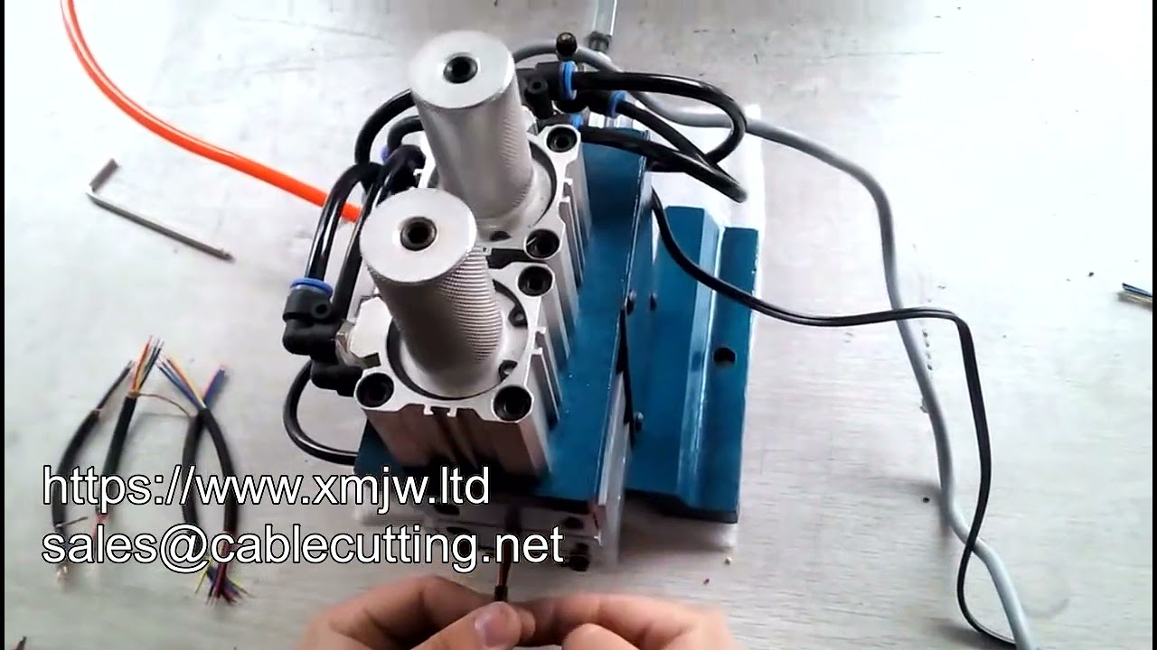 4F Vertical Pneumatic Wire Stripping Machine