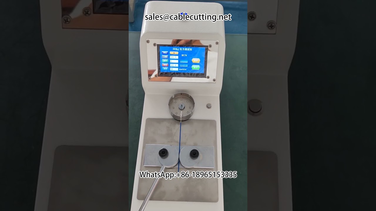 Terminal Tensile Tester and Wire Stripping Machine for Harness Equipment