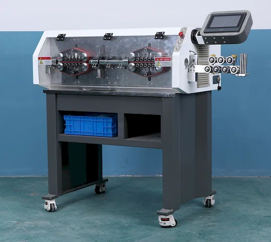 เครื่องตัดและปอกสายเคเบิลขนาดใหญ่สำหรับงานหนัก WPM-30-300 - เครื่องปอกสายไฟอัตโนมัติ