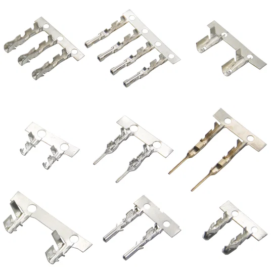 การย้ำเทอร์มินอลโลหะสำหรับสายลำโพงอิเล็กทรอนิกส์